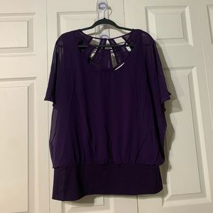 Short sleeve blouse from Cleo